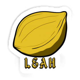 Autocollant Leah Noix Image