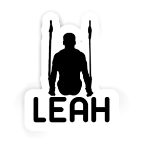 Gymnaste aux anneaux Autocollant Leah Image