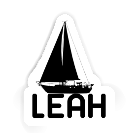 Aufkleber Segelboot Leah Image