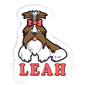 Aufkleber Leah Shih Tzu Image