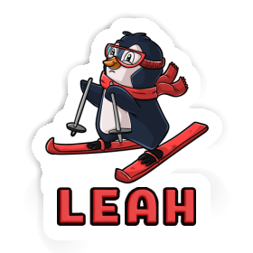 Autocollant Leah Skieuse Image