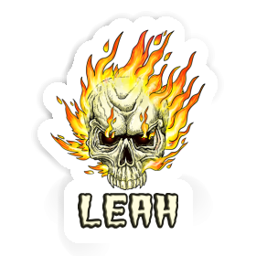 Leah Sticker Skull Image