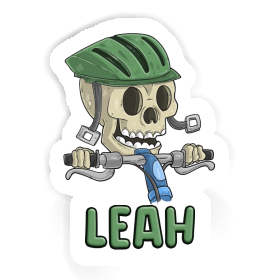 Leah Aufkleber Mountainbiker Image