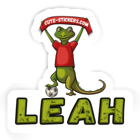 Sticker Leah Lizard Image