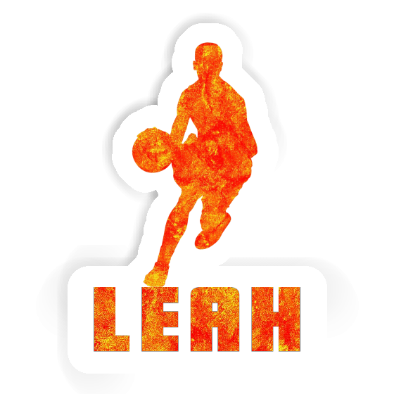 Basketballspieler Aufkleber Leah Notebook Image