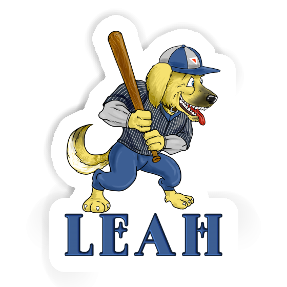 Leah Aufkleber Baseball-Hund Notebook Leah Aufkleber Baseball-Hund Notebook Image