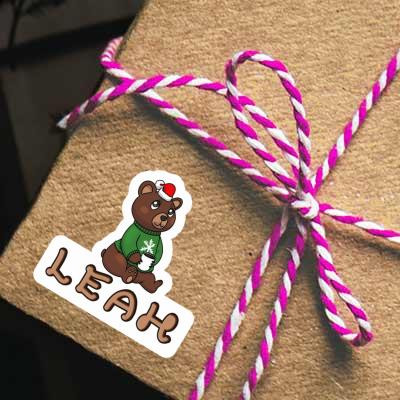 Sticker Leah Weihnachtsbär Notebook Sticker Leah Weihnachtsbär Gift package Image