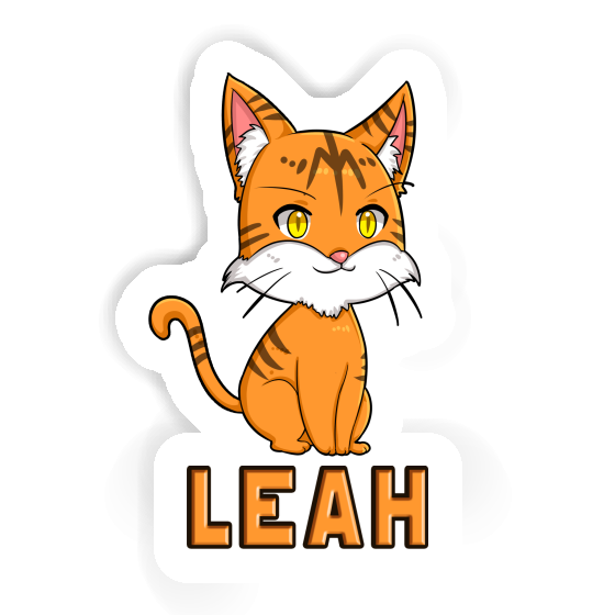 Chat Autocollant Leah Laptop Image