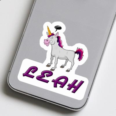 Aufkleber Einhorn Leah Notebook Aufkleber Einhorn Leah Notebook Image