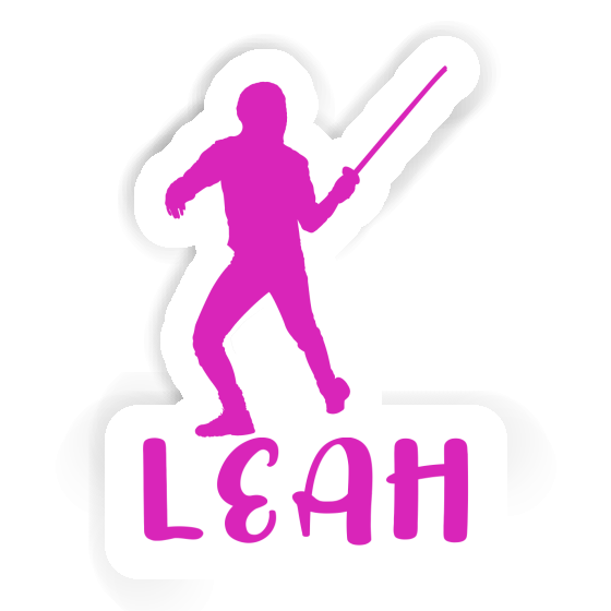 Fechter Sticker Leah Laptop Image