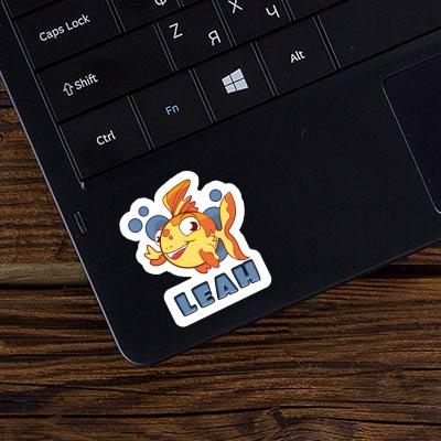 Sticker Leah Fish Laptop Image