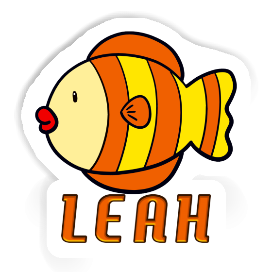 Sticker Fish Leah Notebook Sticker Fish Leah Gift package Image