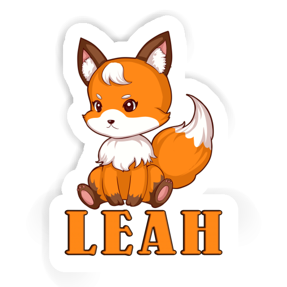Leah Sticker Fuchs Laptop Leah Sticker Fuchs Laptop Image