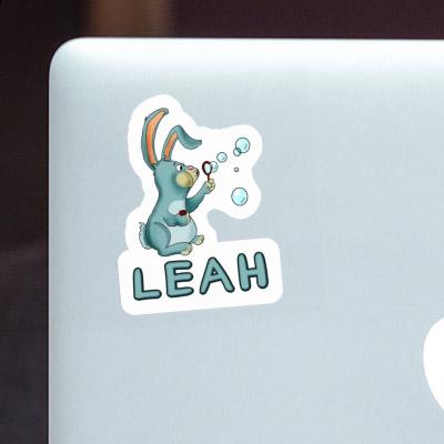 Soap Bubbles Rabbit Sticker Leah Laptop Soap Bubbles Rabbit Sticker Leah Laptop Image