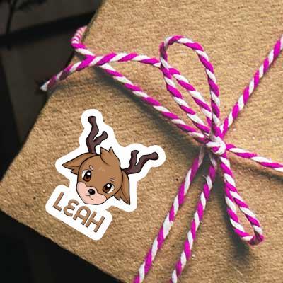 Sticker Hirschkopf Leah Gift package Image