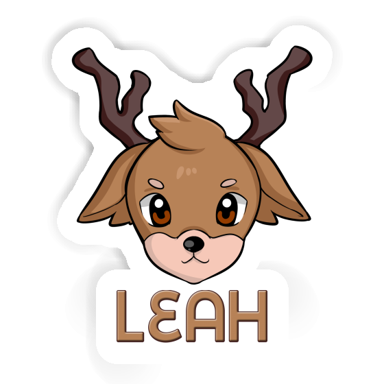 Sticker Hirschkopf Leah Gift package Image
