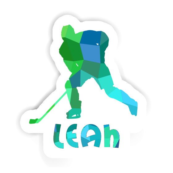 Sticker Eishockeyspieler Leah Notebook Sticker Eishockeyspieler Leah Gift package Image