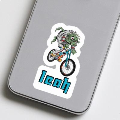 Leah Aufkleber Downhill-Biker Leah Aufkleber Downhill-Biker Image