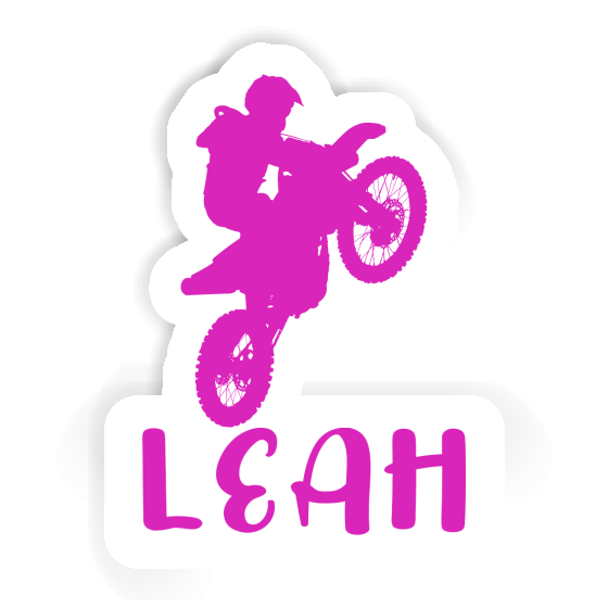 Sticker Leah Motocross-Fahrer Gift package Image