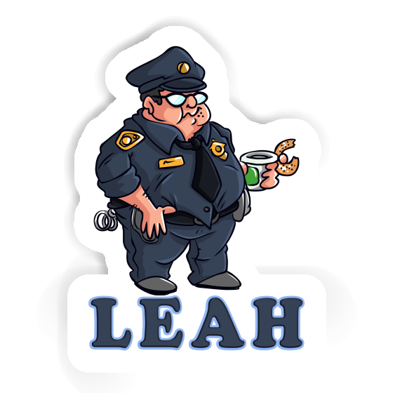 Leah Sticker Polizist Leah Sticker Polizist Image