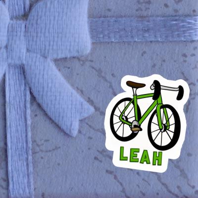 Racing Bicycle Sticker Leah Notebook Image