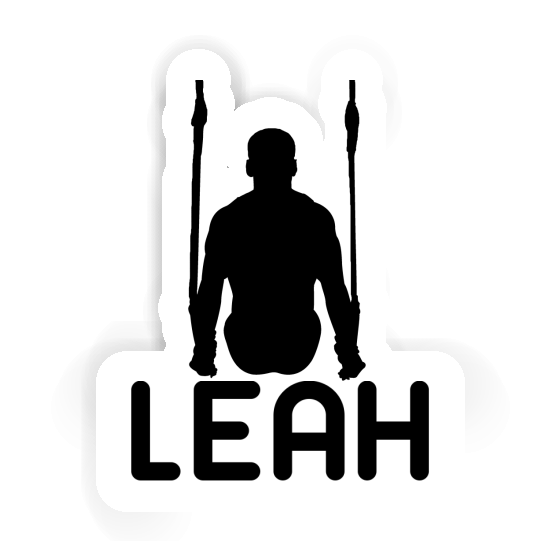 Gymnaste aux anneaux Autocollant Leah Notebook Gymnaste aux anneaux Autocollant Leah Gift package Image