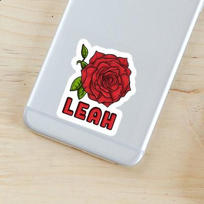 Leah Sticker Rose blossom Notebook Image