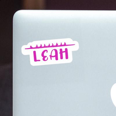 Aufkleber Leah Ruderboot Laptop Image