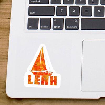 Sticker Leah Sailboat Laptop Image