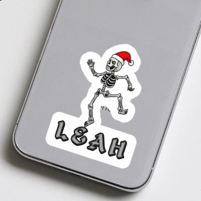 Leah Sticker Christmas Skeleton Notebook Leah Sticker Christmas Skeleton Gift package Image