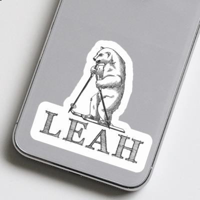 Skifahrer Sticker Leah Gift package Image
