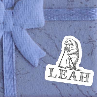 Skifahrer Sticker Leah Gift package Image