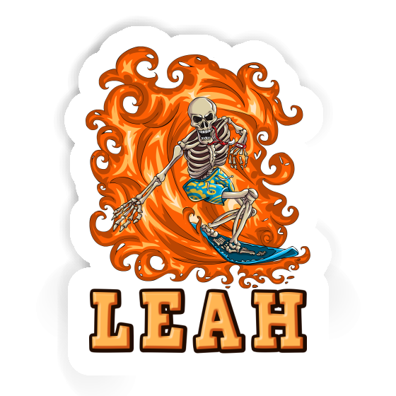 Surfer Sticker Leah Image