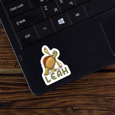 Leah Sticker Yoga Turtle Image