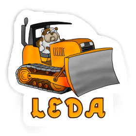 Autocollant Leda Bulldozer Image