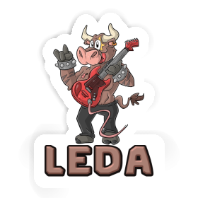 Leda Autocollant Taureau rocker Image