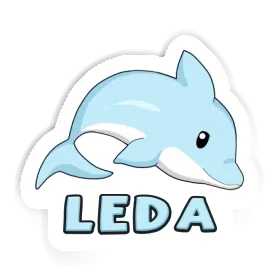 Dauphin Autocollant Leda Image