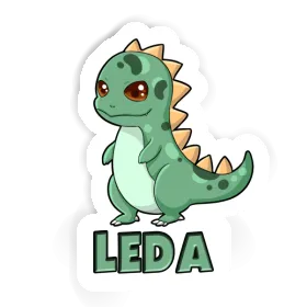 Dino Autocollant Leda Image