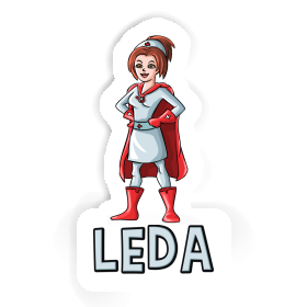 Leda Autocollant Infirmière Image