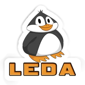Leda Autocollant Pingouin Image