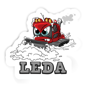 Snowcat Sticker Leda Image