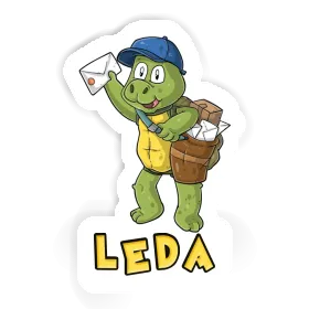 Autocollant Postier Leda Image