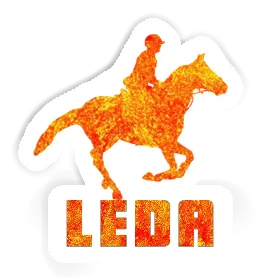Leda Autocollant Cavalière Image