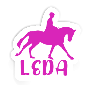 Autocollant Cavalière Leda Image