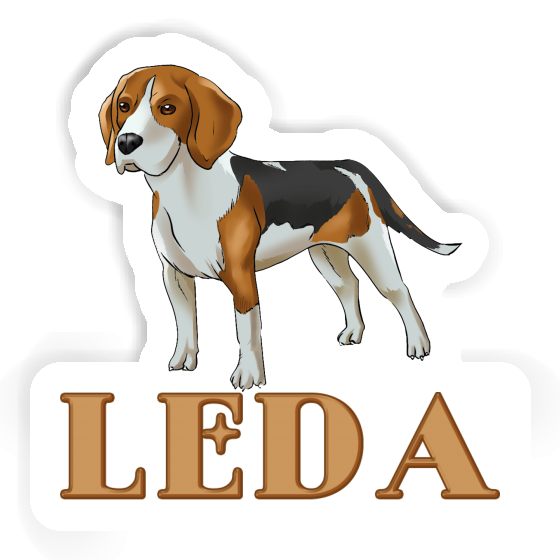 Autocollant Leda Beagle Notebook Autocollant Leda Beagle Gift package Image