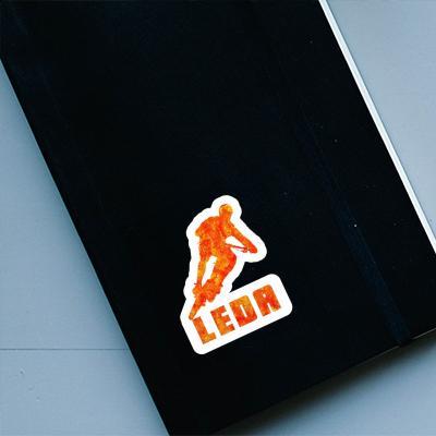 Biker Aufkleber Leda Laptop Image