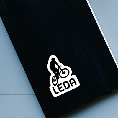 Aufkleber Downhiller Leda Laptop Image