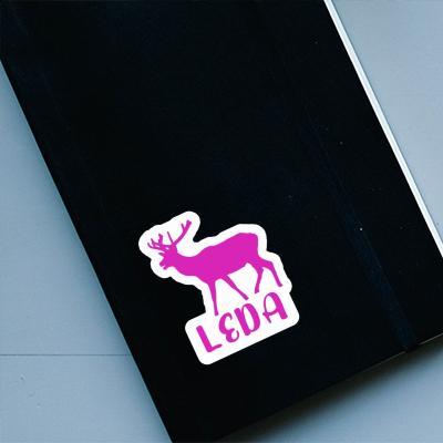 Aufkleber Leda Hirsch Laptop Image