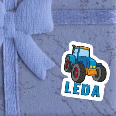 Autocollant Leda Tracteur Laptop Image