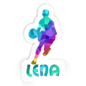 Sticker Lena Basketball Player Image